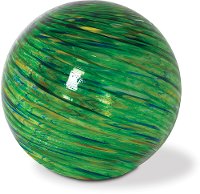 10 Inch Multi Color Swirl Glass Gazing Ball