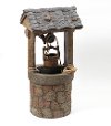 36 Inch Brown Wishing Well Electric Fountain