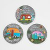 Assorted 10 Inch Cement Camper Stepping Stone