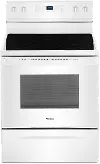WFE515S0JW Whirlpool 5.3 cu. ft. Electric Range with Dual Radiant Element - 30 Inch White