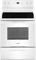 WFE515S0JW Whirlpool 5.3 cu. ft. Electric Range with Dual Radiant Element - 30 Inch White