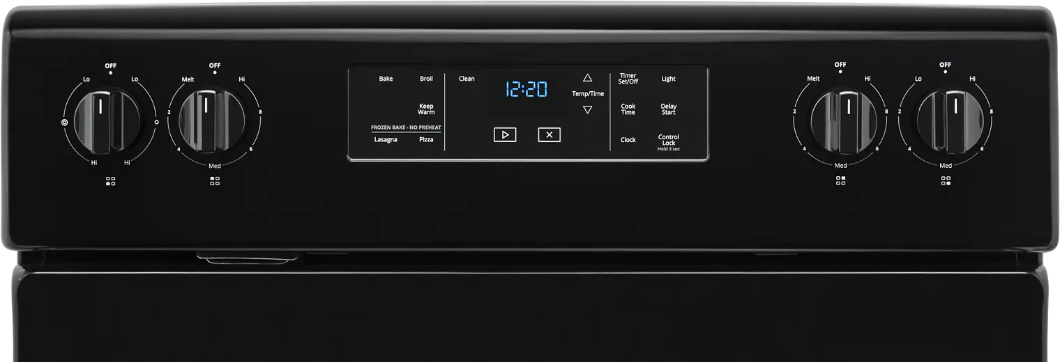 WFE515S0JB Whirlpool 5.3 cu. ft. Electric Range with Dual Radiant Element - 30 Inch Black-2