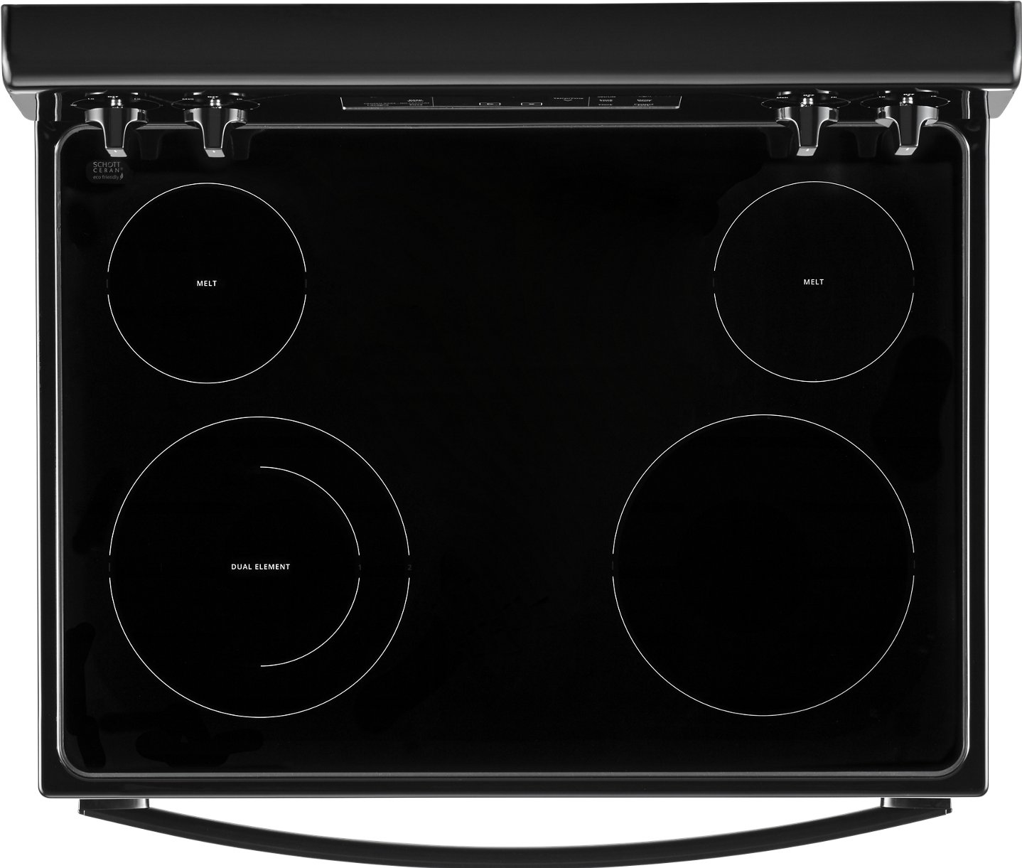 WFE515S0JB Whirlpool 5.3 cu. ft. Electric Range with Dual Radiant Element - 30 Inch Black-3
