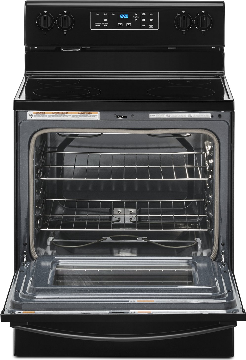 WFE515S0JB Whirlpool 5.3 cu. ft. Electric Range with Dual Radiant Element - 30 Inch Black-7