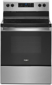 WFE515S0JS Whirlpool 5.3 cu. ft. Electric Range - 30 Inch Stainless Steel