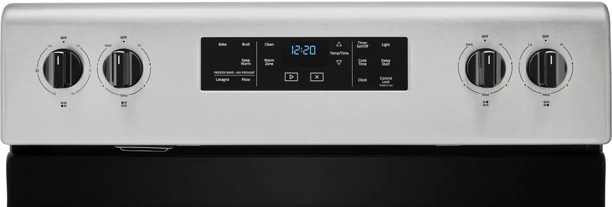 WFE515S0JS Whirlpool 5.3 cu. ft. Electric Range - 30 Inch Stainless Steel-2