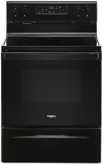 WFE525S0JB Whirlpool 5.3 cu. ft. Electric Range - 30 Inch Black