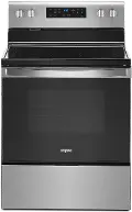 WFE525S0JS Whirlpool 5.3 cu ft Electric Range - Stainless Steel