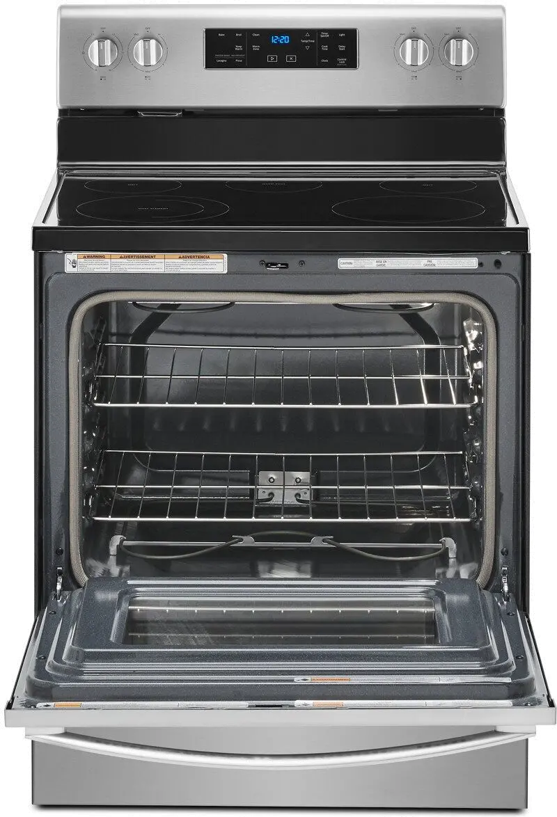 WFE525S0JZ Whirlpool 5.3 cu. ft. Electric Range - 30 Inch Smudge Resistant Stainless Steel-6