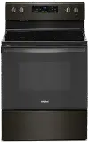 WFE525S0JV Whirlpool 5.3 cu ft Electric Range - Black Stainless Steel
