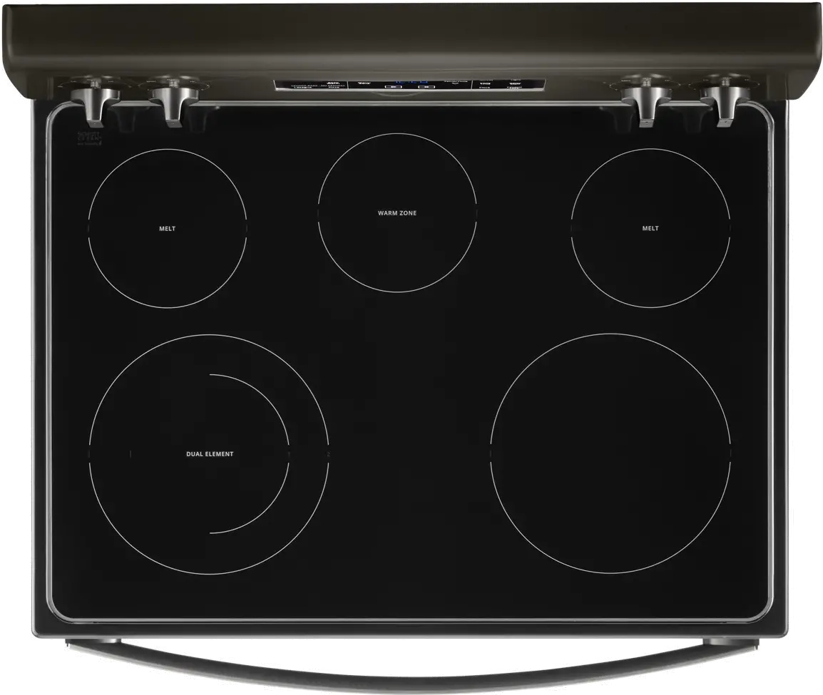 WFE525S0JV Whirlpool 5.3 cu. ft. Electric Range - 30 Inch Black Stainless Steel-4