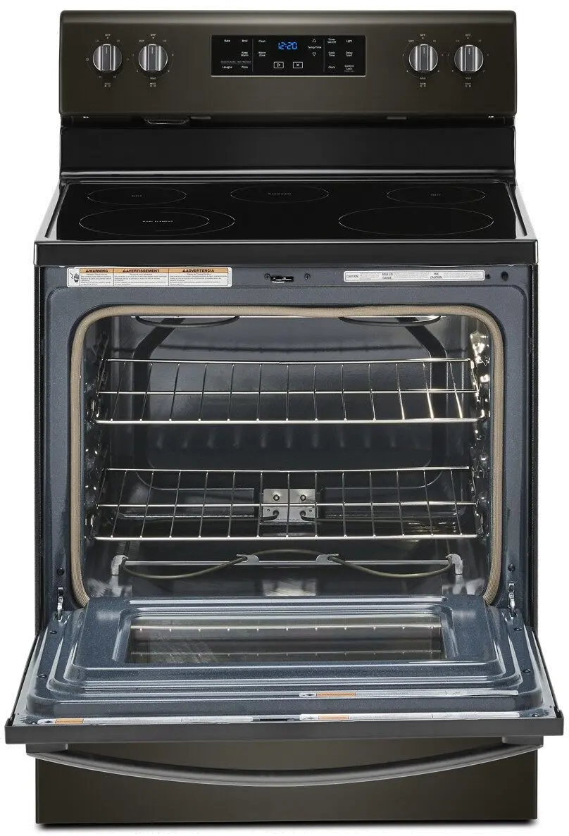 WFE525S0JV Whirlpool 5.3 cu. ft. Electric Range - 30 Inch Black Stainless Steel-7