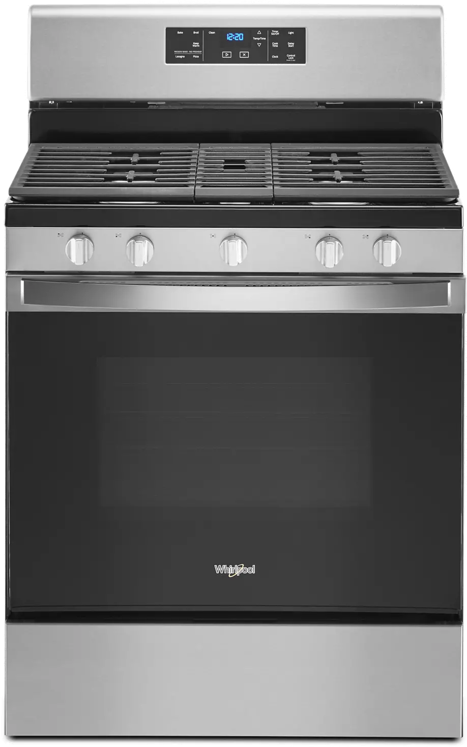 WFG525S0JS Whirlpool 30 Inch Gas Range - 5.0 cu. ft. Stainless Steel-1