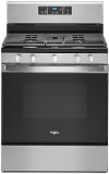 WFG525S0JS Whirlpool 30 Inch Gas Range - 5.0 cu. ft. Stainless Steel
