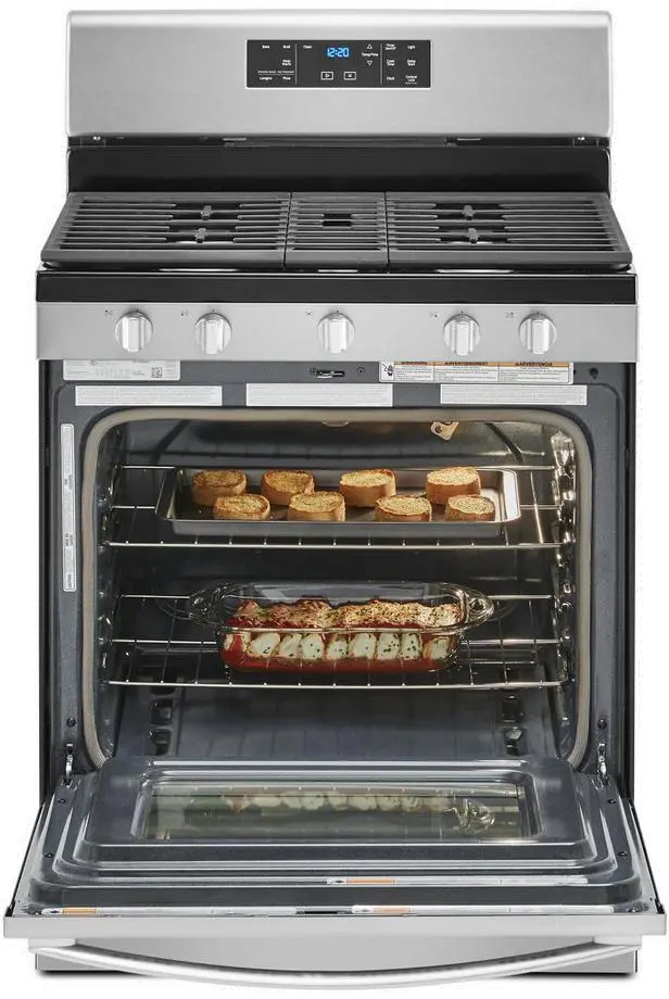 WFG525S0JS Whirlpool 30 Inch Gas Range - 5.0 cu. ft. Stainless Steel-2