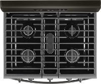 WFG525S0JV Whirlpool 30 Inch Gas Range - 5.0 cu. ft. Black Stainless Steel-5