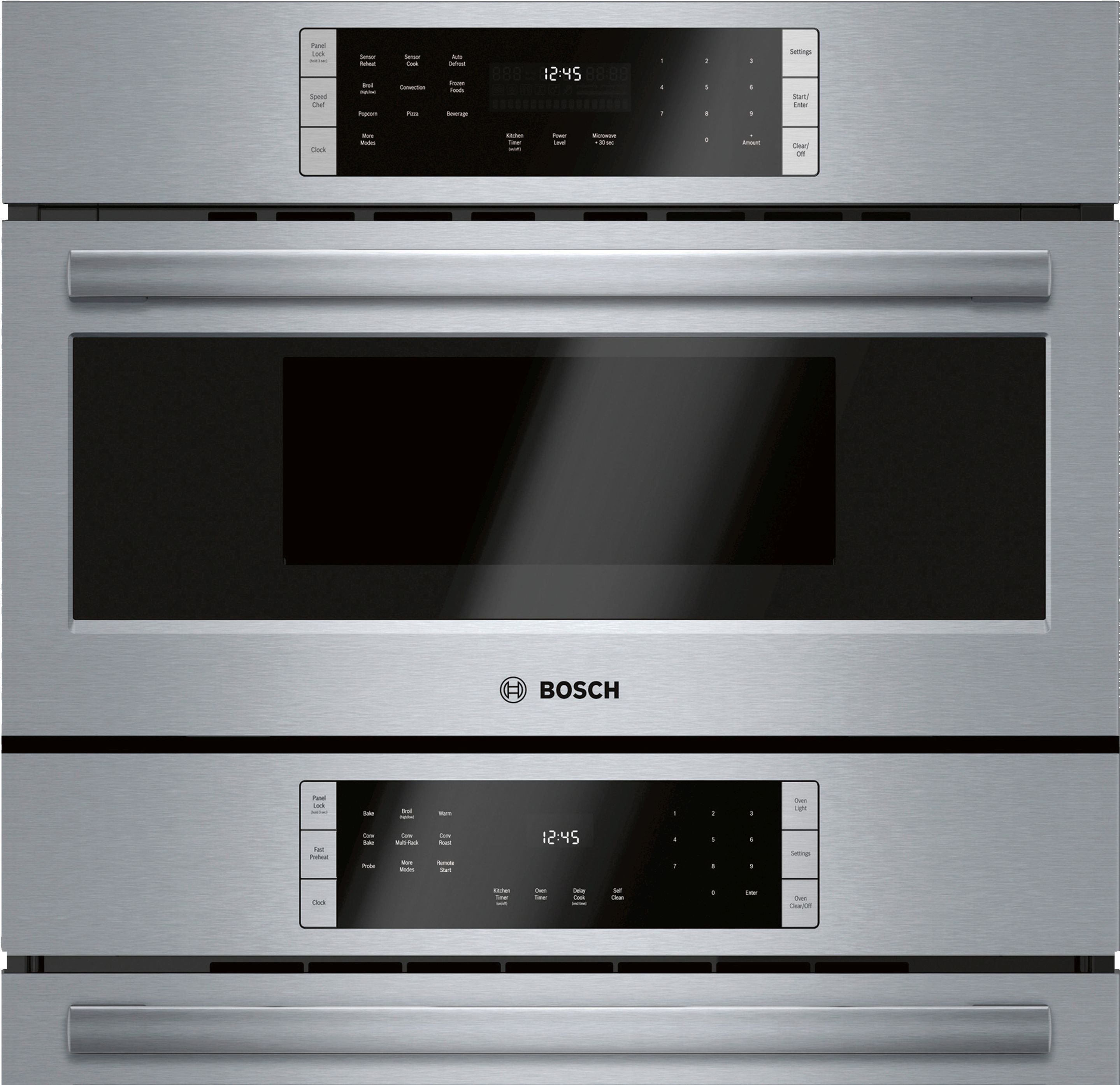 HBL8753UC Bosch 800 Series Smart Speed Combination Wall Oven - 30 Inch, Stainless Steel-2