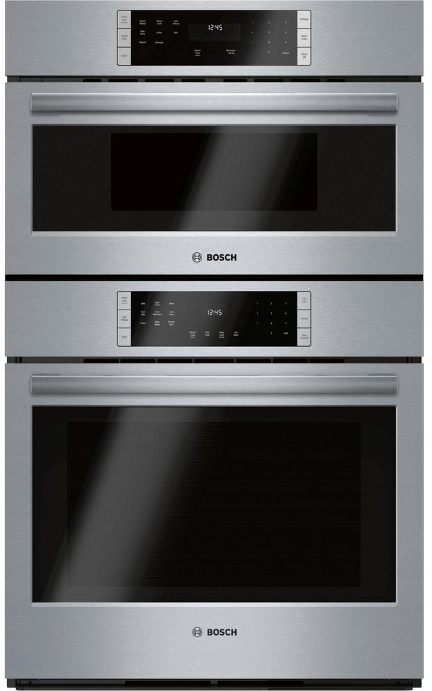 HBL87M53UC Bosch 30 Inch 800 Series Combination Wall Oven with Microwave - 8.2 cu. ft., Stainless Steel-1