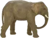 Gray Resin Elephant Statue