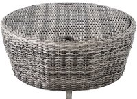 Driftwood Gray Patio Round Coffee Table - Marana-3