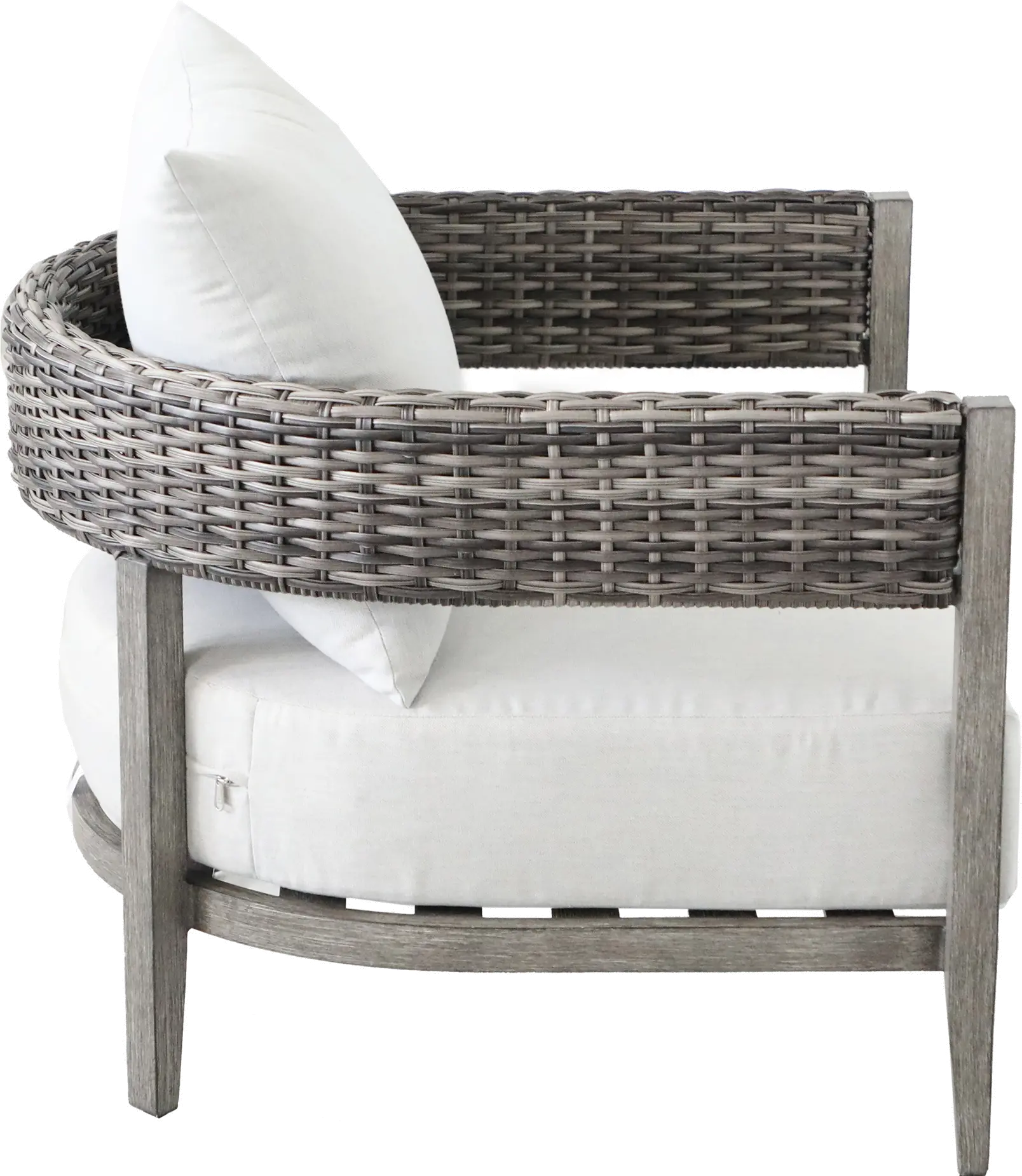 Driftwood Gray Patio Club Chair - Marana-5