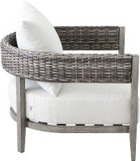 Driftwood Gray Patio Club Chair - Marana-5