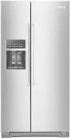 KRSC703HPS KitchenAid 22.7 cu ft Side by Side Refrigerator - Counter Depth Stainless Steel