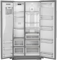 KRSC703HPS KitchenAid Counter Depth Side by Side Refrigerator - 22.7 cu. ft., 36 Inch Stainless Steel-4