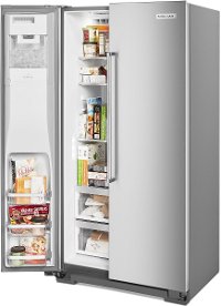 KRSC703HPS KitchenAid Counter Depth Side by Side Refrigerator - 22.7 cu. ft., 36 Inch Stainless Steel-6