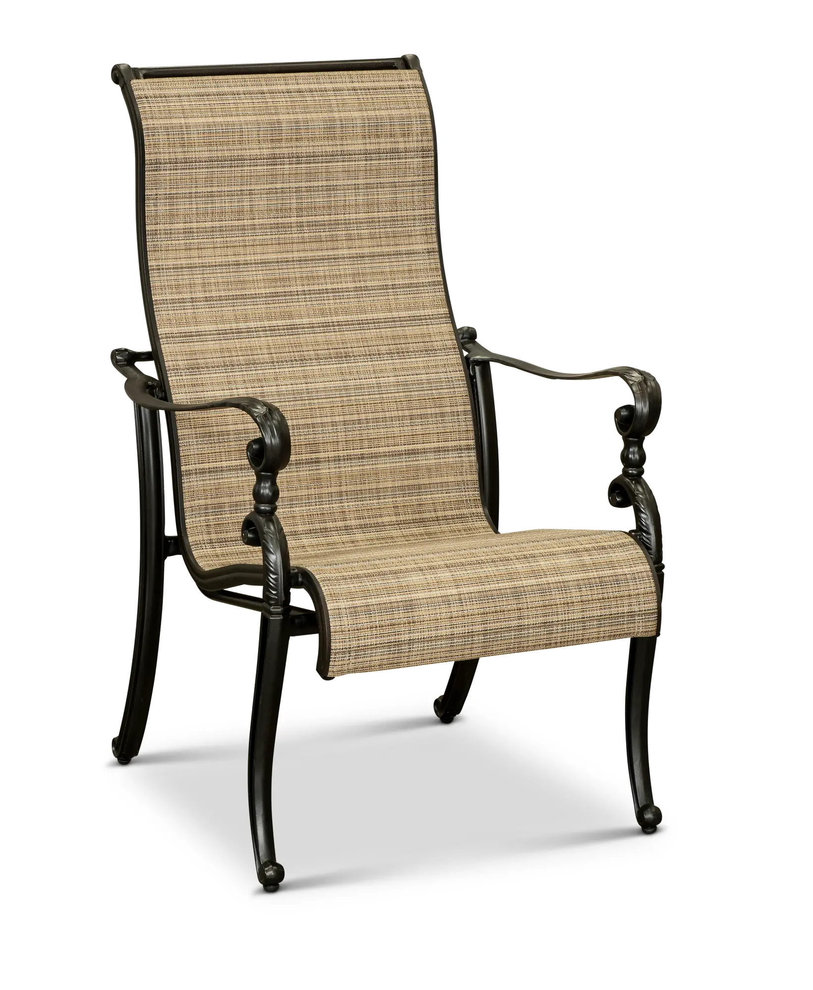 Cinnamon Sling Patio Chair - Montreal-1