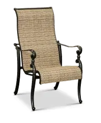 Cinnamon Sling Patio Chair - Montreal