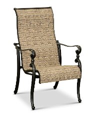 Cinnamon Sling Patio Chair - Montreal-2
