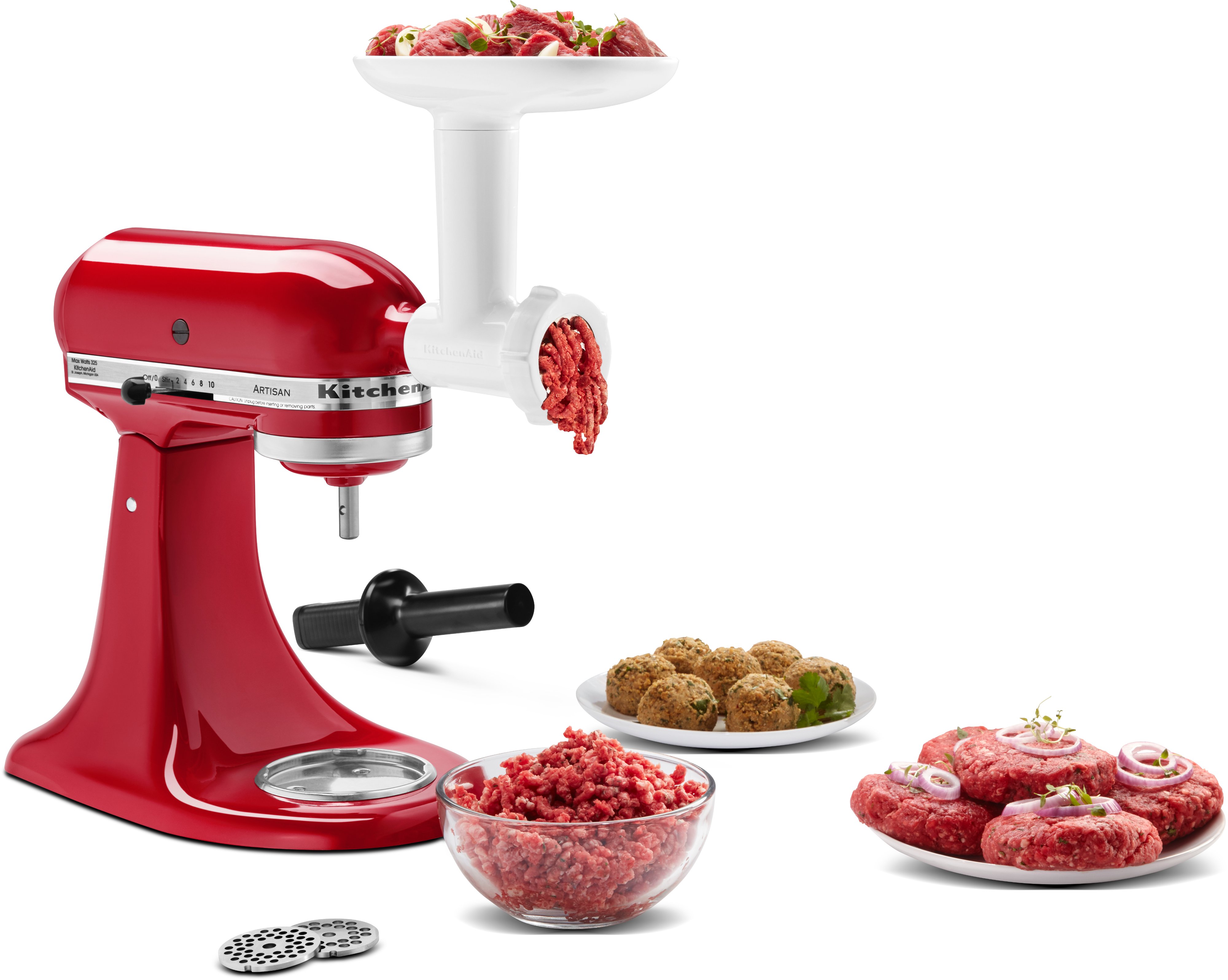 KSMFGA KitchenAid Stand Mixer Food Grinder Attachment-1