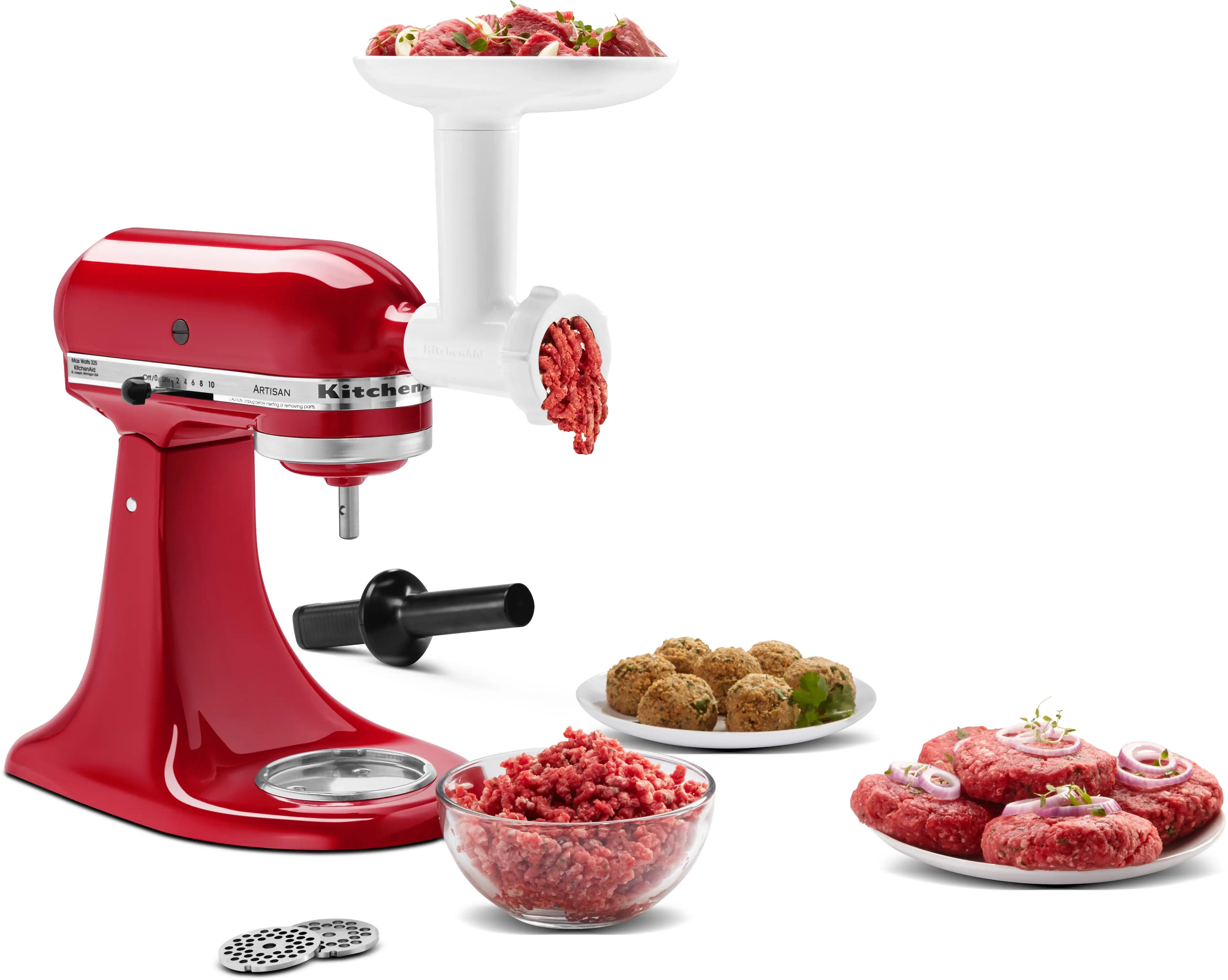 KSMFGA KitchenAid Stand Mixer Food Grinder Attachment-1