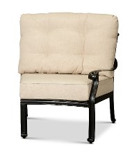 Taupe Right Facing Patio Chair - Montreal