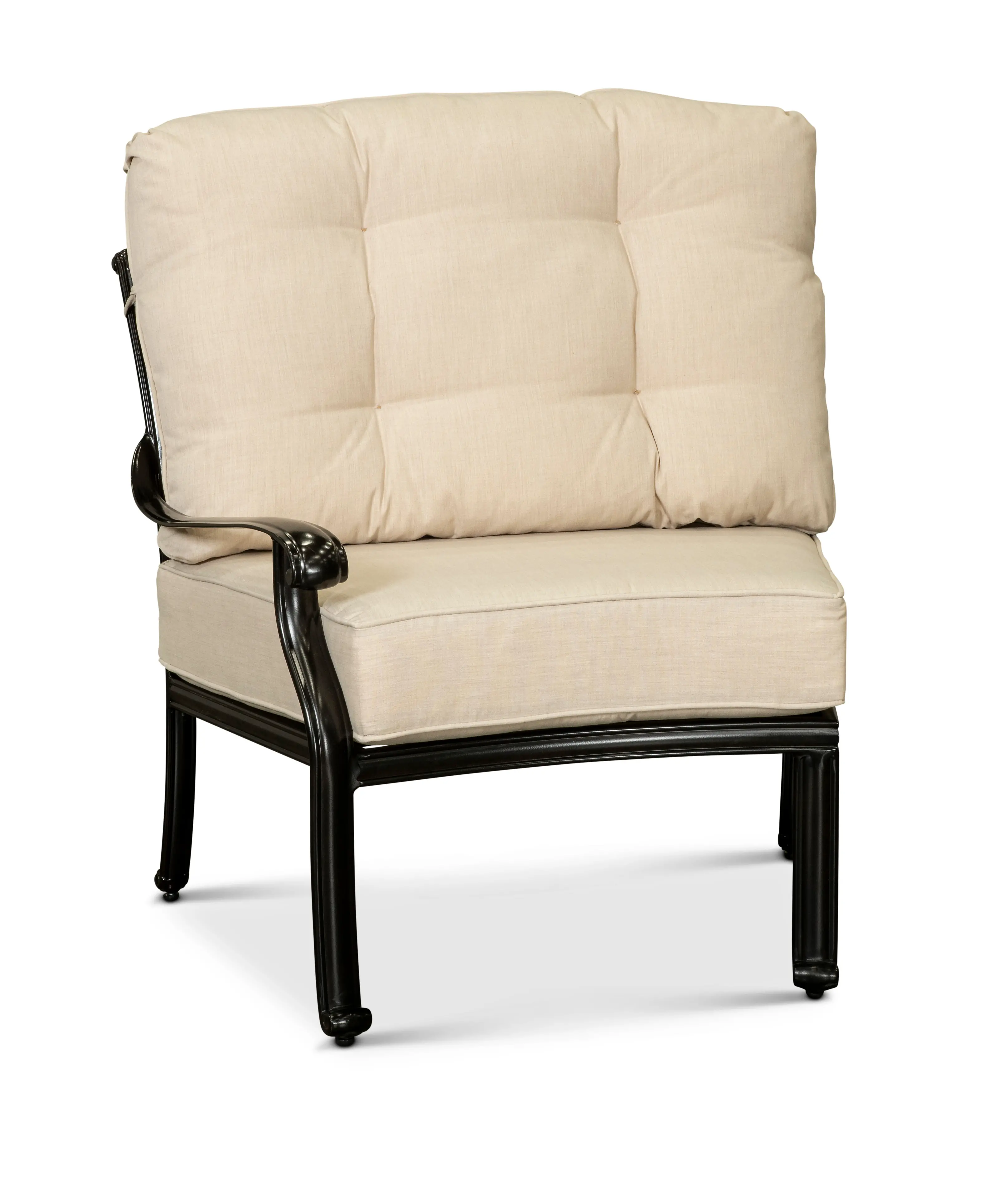 Taupe Left Facing Patio Chair - Montreal-6