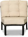 Montreal Taupe Armless Patio Chair