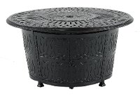 Antique Bronze 48 Inch Patio Round Fire Pit - Montreal-1