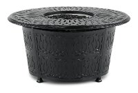 Antique Bronze 48 Inch Patio Round Fire Pit - Montreal-2