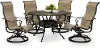 Montreal 5 Piece Round Patio Dining Set