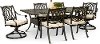Traditional 7 Piece Patio Dining Set - Montreal