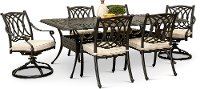 Traditional 7 Piece Patio Set - Montreal