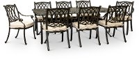 9 Piece Rectangular Set with 8 Chairs - Montreal-2