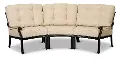 Montreal Tan 3 Piece Patio Sectional