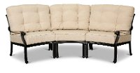 Taupe 3 Piece Patio Sectional - Montreal