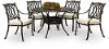 Montreal 5 Piece Patio Dining Set with 4 Armchairs