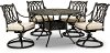 5 Piece Round Patio Set - Montreal