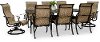 9 Piece Rectangular Patio Set - Montreal