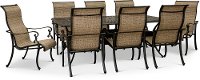9 Piece Patio Dining Set with 8 sling chairs - Montreal-2