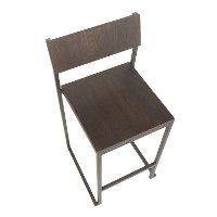 B24-INDYFUJI-ANE2 Industrial Brown and Antique Metal Counter Height Stool (Set of 2) - Fuji-5